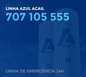 Linha Azul Acail Gás - Linha de emergência 24h